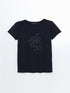 LC Waikiki Crew Neck Studded Women'S T-Shirt